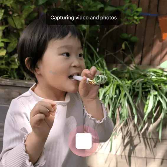 Pixel 11 畫面示範 Magic Capture 自動拍攝同整理相片