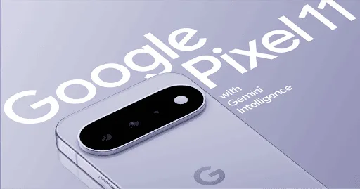 Google Pixel 11 官方產品宣傳圖