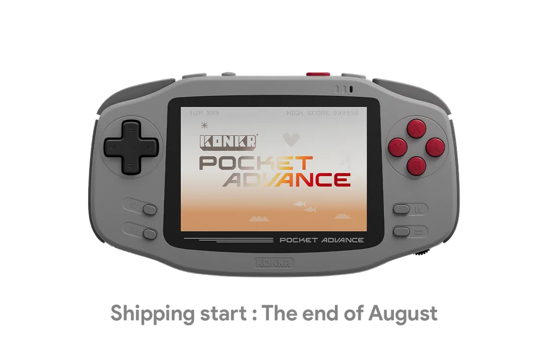 KONKR Pocket Advance GBA 造型掌機官方產品圖