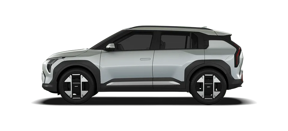 象牙銀色 Kia EV3 車身外觀