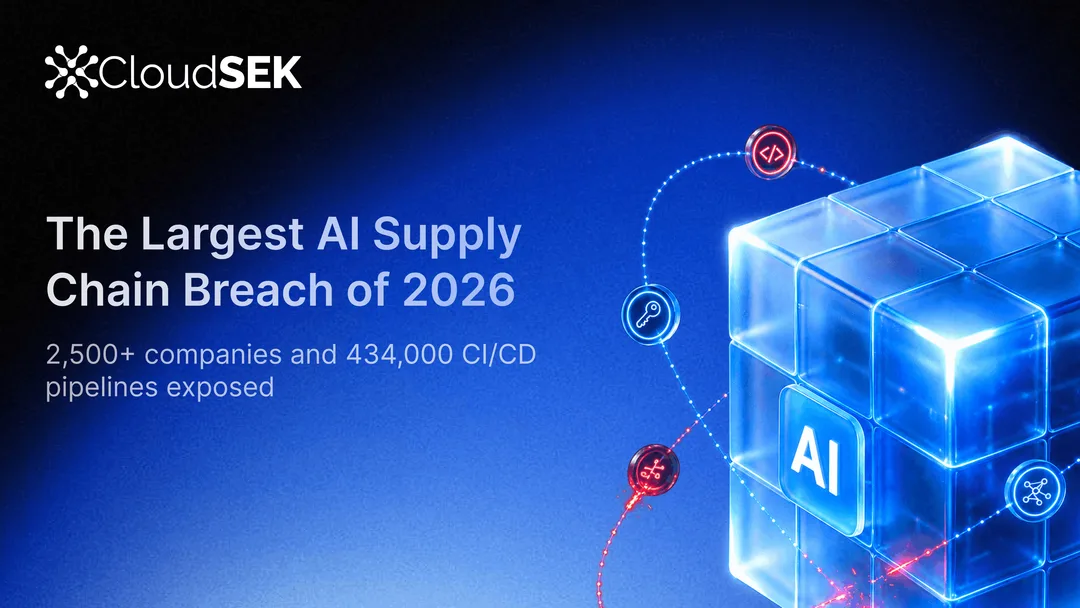 CloudSEK 製作嘅 AI 供應鏈攻擊研究封面圖
