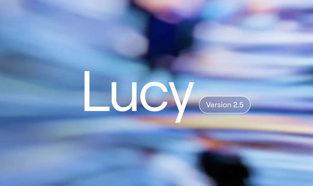 Decart Lucy 2.5 即時影片模型官方宣傳圖