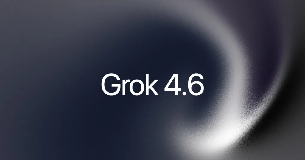 Grok 4.6 官方發布頁主視覺
