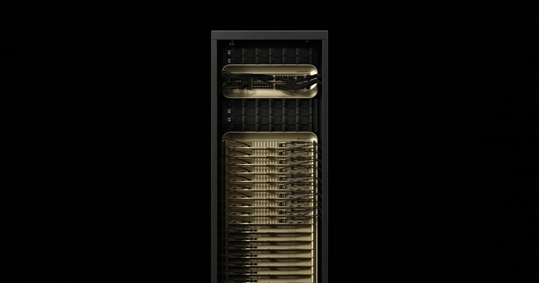 NVIDIA GB300 NVL72 液冷 AI server 機架