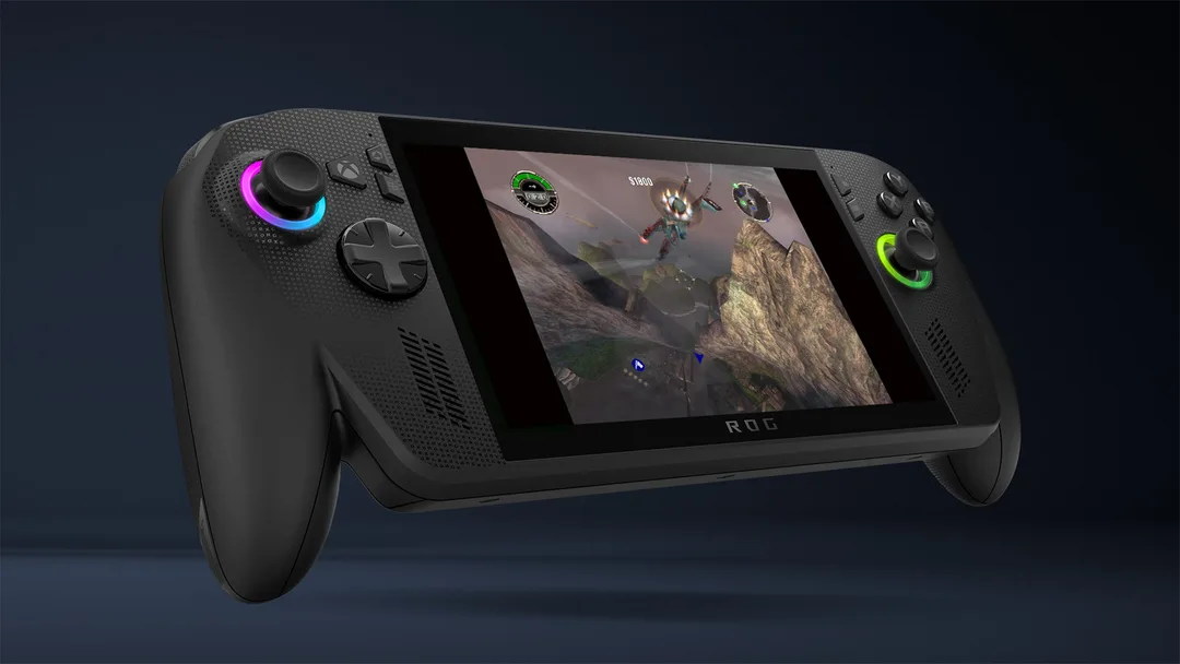 玩家用 ROG Xbox Ally 手提機運行經向後兼容嘅《Crimson Skies》