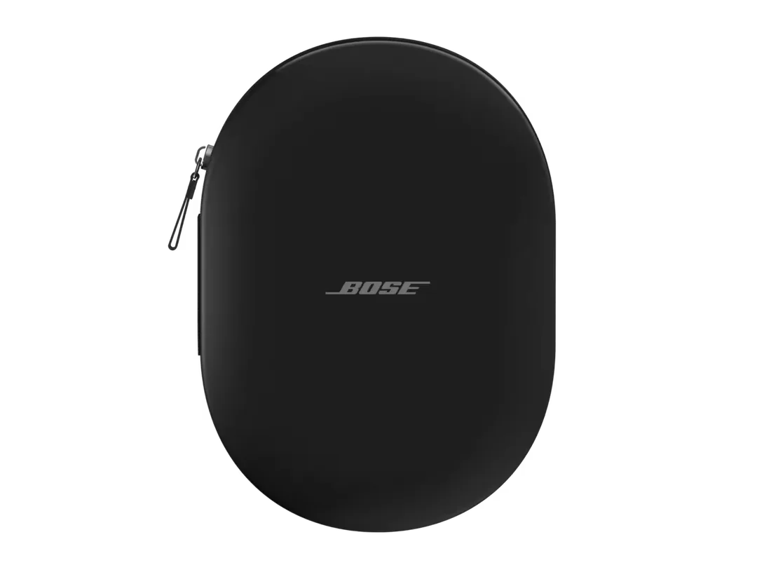 黑色 Bose QuietComfort 第二代耳機機身同耳罩細節