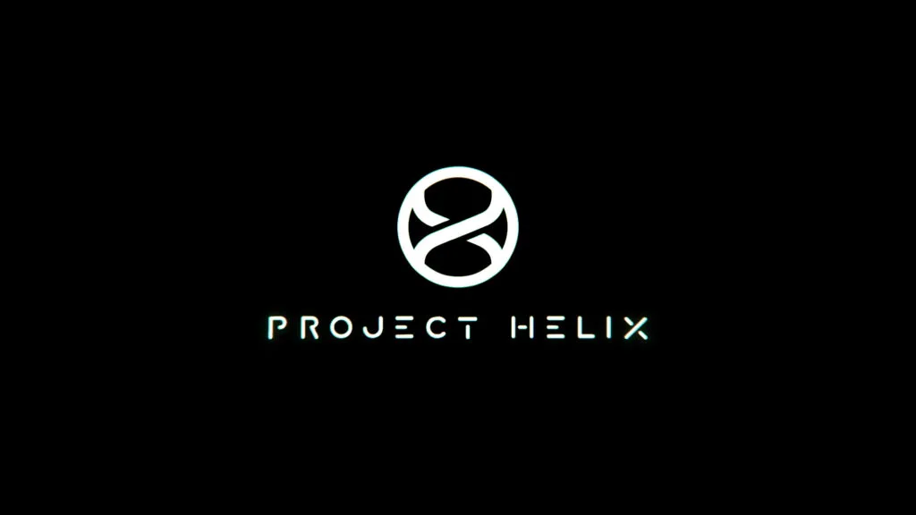 Project Helix 官方概念主視覺,畫面展示下一代 Xbox 計劃名稱