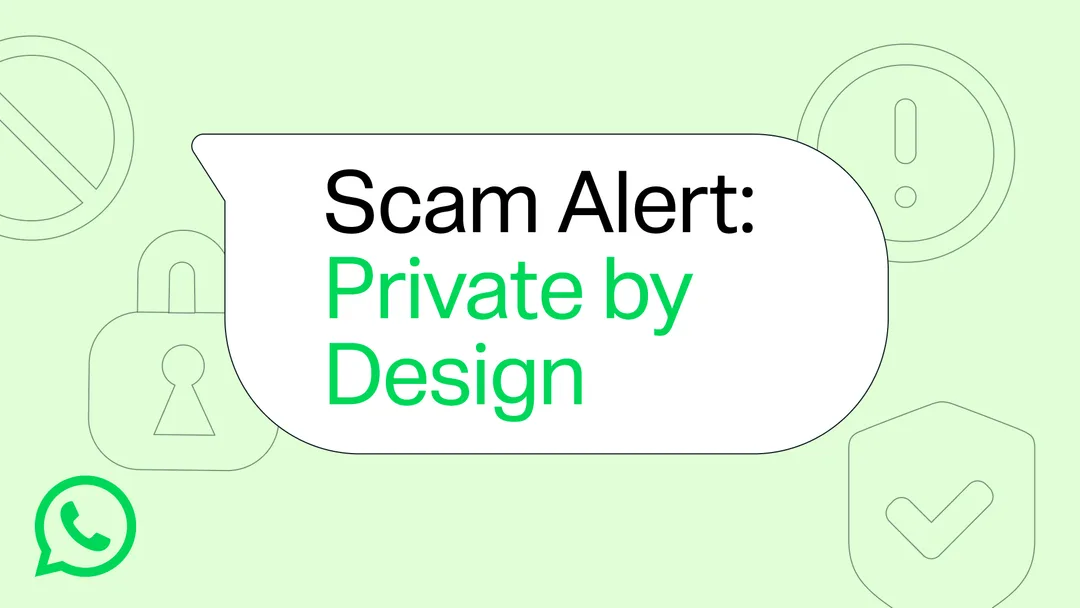 WhatsApp Scam Alert 本機防騙功能示意圖