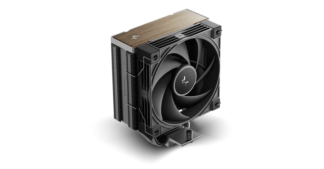 DeepCool AK400 G2 黑色單塔風冷散熱器配木紋頂蓋