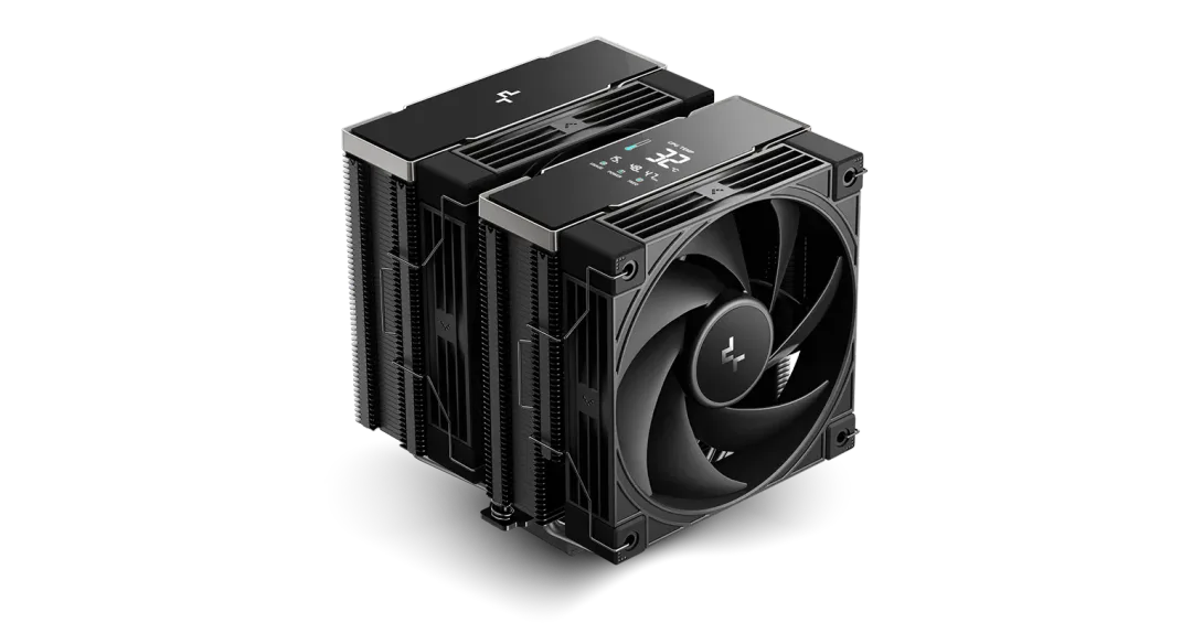 DeepCool AK620 G2 Digital Nyx 雙塔散熱器同頂部數碼屏幕