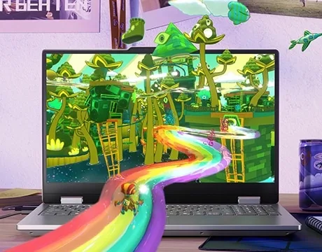 Lenovo LOQ Essential 15IRX11 正面展示 144Hz 屏幕效果