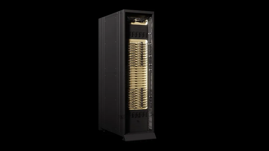 Nvidia Vera Rubin NVL72 AI server 機架官方產品圖