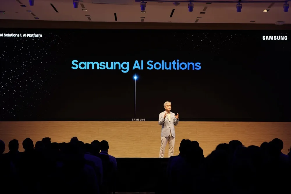 Samsung Foundry Forum 2024 會場同先進製程發布畫面