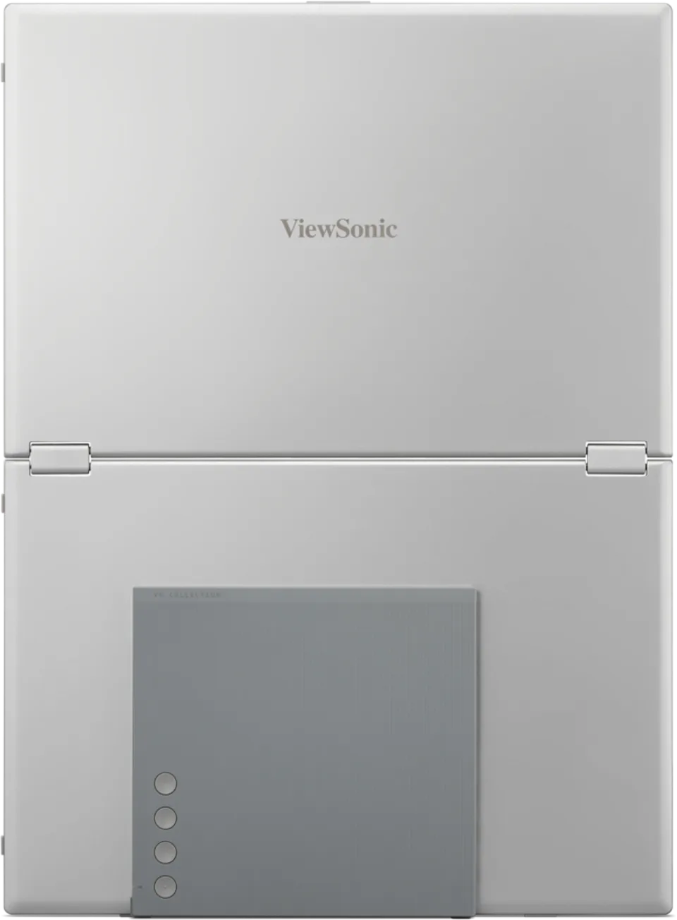 ViewSonic VG1457 兩塊 14 吋屏幕打開後嘅產品外觀