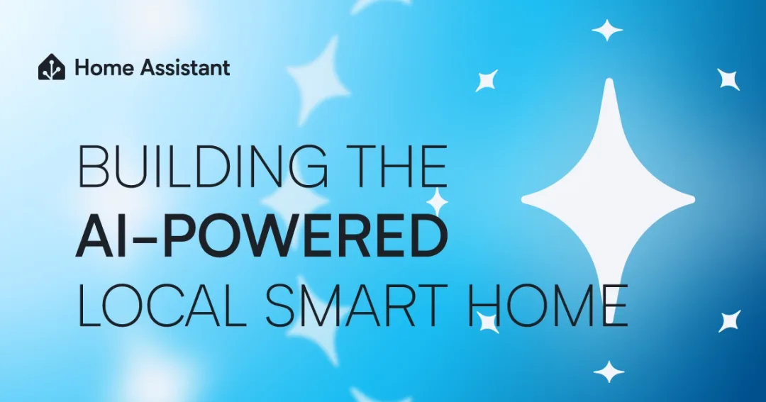 Home Assistant 官方以屋企、感應器同 AI 組成嘅本地智能家居插圖