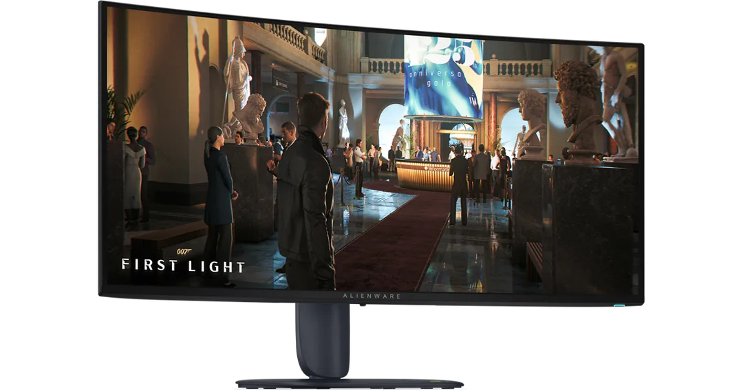 Alienware AW3426DW 34 吋超闊 QD-OLED 電競芒官方產品圖