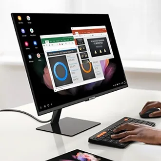 Galaxy 平板配搭外置螢幕、鍵盤同滑鼠使用 Samsung DeX